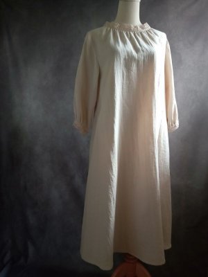 画像17: クルーニーレースのコットンダブルガーゼワンピース