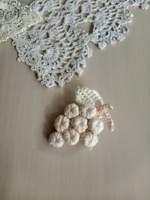 画像2: クロッシェ葡萄ブローチ＊限定品＊ 