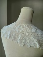 Detaile1: ※一点物※フランスアンティークレースアイリッシュクロッシェ