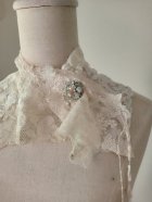 Detaile1: フランスアンティークビッグ刺繍ブローチ＊限定品＊ 
