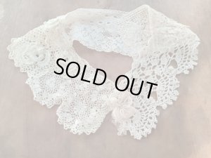 画像1: フランスアンティークレースコラージュ付け襟 ＊限定品＊