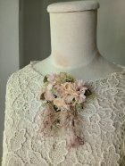 Detaile2: ※一点物※フランスアンティークレース ギュピーヌレース コサージュ付き