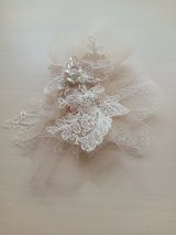 フランスアンティークビーズ刺繍ブローチ＊限定品＊ 