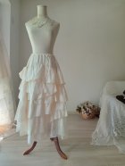 Detaile1: フリルレーススカート