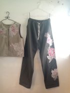 Detaile2: ヴィンテージボタニカルローズパンツ★限定品