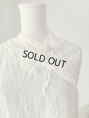 画像2: フランスアンティークレースコラージュ付け襟 ＊限定品＊ ブローチ別売品
