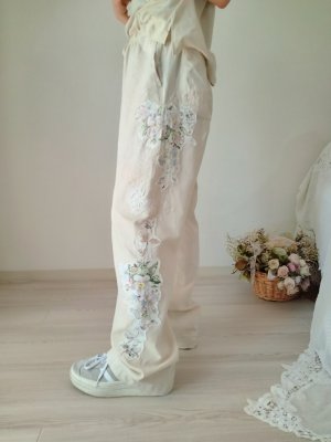 画像1: ヴィンテージローズパンツ★限定品