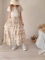 フリルレーススカート