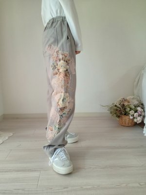 画像1: ローズガーデンコラージュパンツ