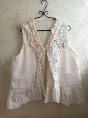 画像2: Vintage Rose Vest (Long)