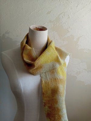 画像6: ナチュラルリーフ染めストールBOTANICAL PRINT    LEAF★