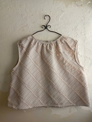 画像11: テキスタイルコサージュジャガード織ベストブラウス