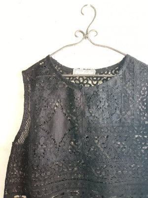 画像4: クルーニーレースとコレクションレースパッチワークベスト★