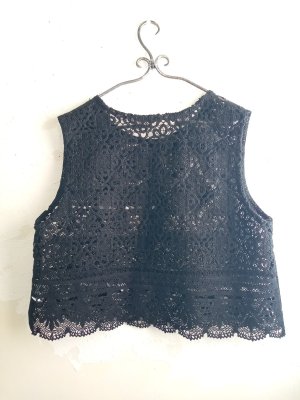 画像2: クルーニーレースとコレクションレースパッチワークベスト★