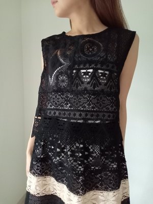 画像8: クルーニーレースとコレクションレースパッチワークベスト★