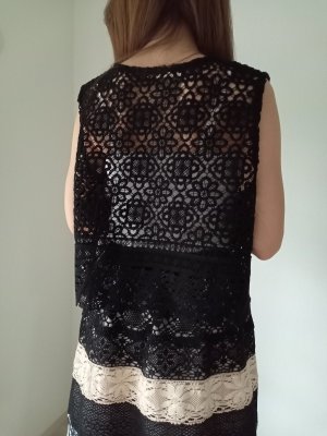 画像14: クルーニーレースとコレクションレースパッチワークベスト★