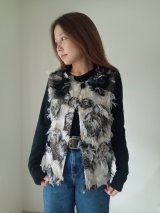 フェザージャガードローズコサージュベスト★限定品