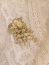 シルク染花コサージュ