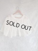 オーガンジーレース刺繍ボレロ★限定品