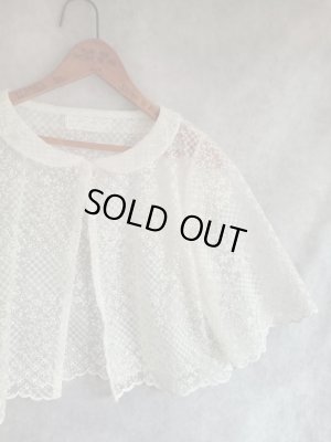 画像2: オーガンジーレース刺繍ボレロ★限定品