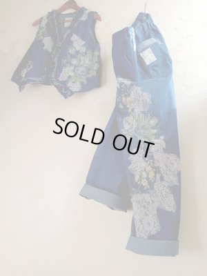 画像1: ブルージーンズローズパンツ★限定品