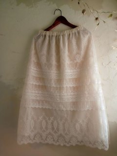 french Vintage style lace - AngelicaLeaf