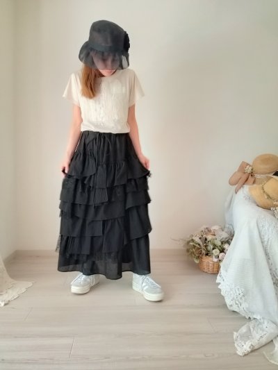 画像1: ※一点物※シルクオーガンジーのクロッシェ(コサージュ付)
